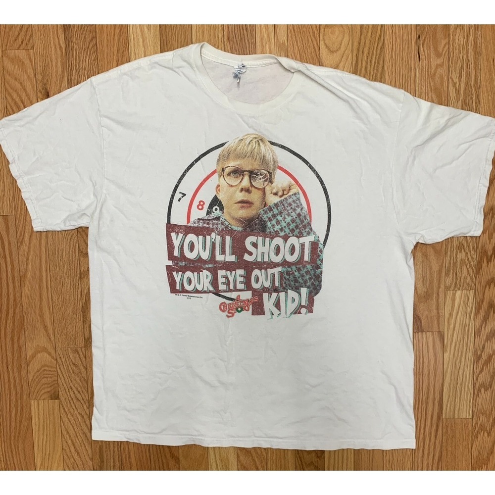 You'll Shoot Your Eye Out Kid T-Shirt Mens Sz 2XL‎